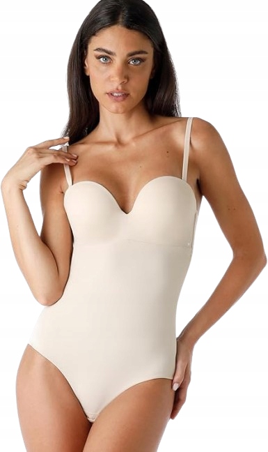 Lovable Béžové Body S Vyztuženými Košíčky Na Ramínkách 85B J5C