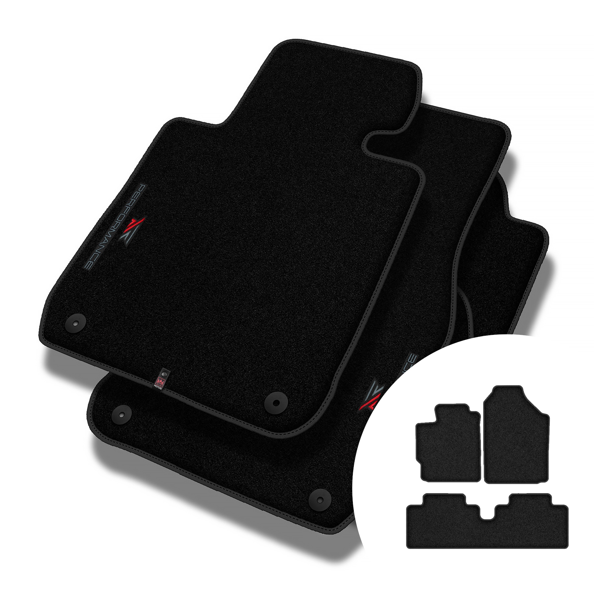 Velúrové koberčeky Performance Premium pre Toyota Yaris II 2005-2011