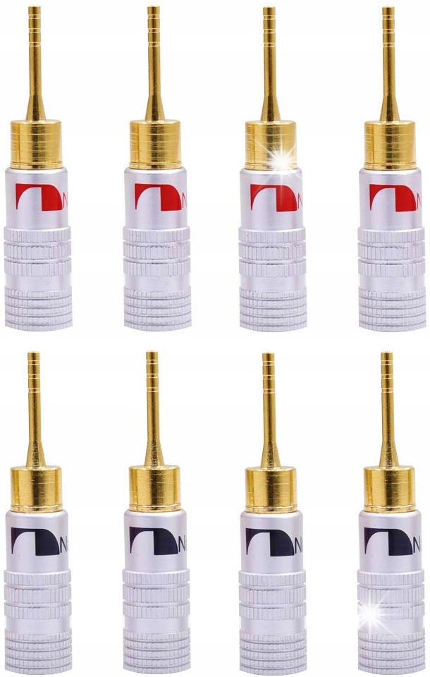 РАЗЪЕМЫ ШТЫРЕВЫЕ ШТЫРИ ПРОСТОЙ 2ММ NAKAMICHI 8шт