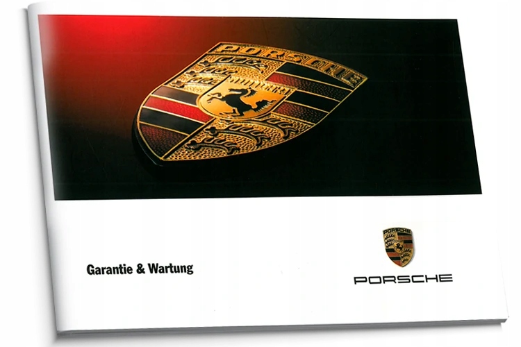 911 Carrera Boxster Porsche – Servisní kniha