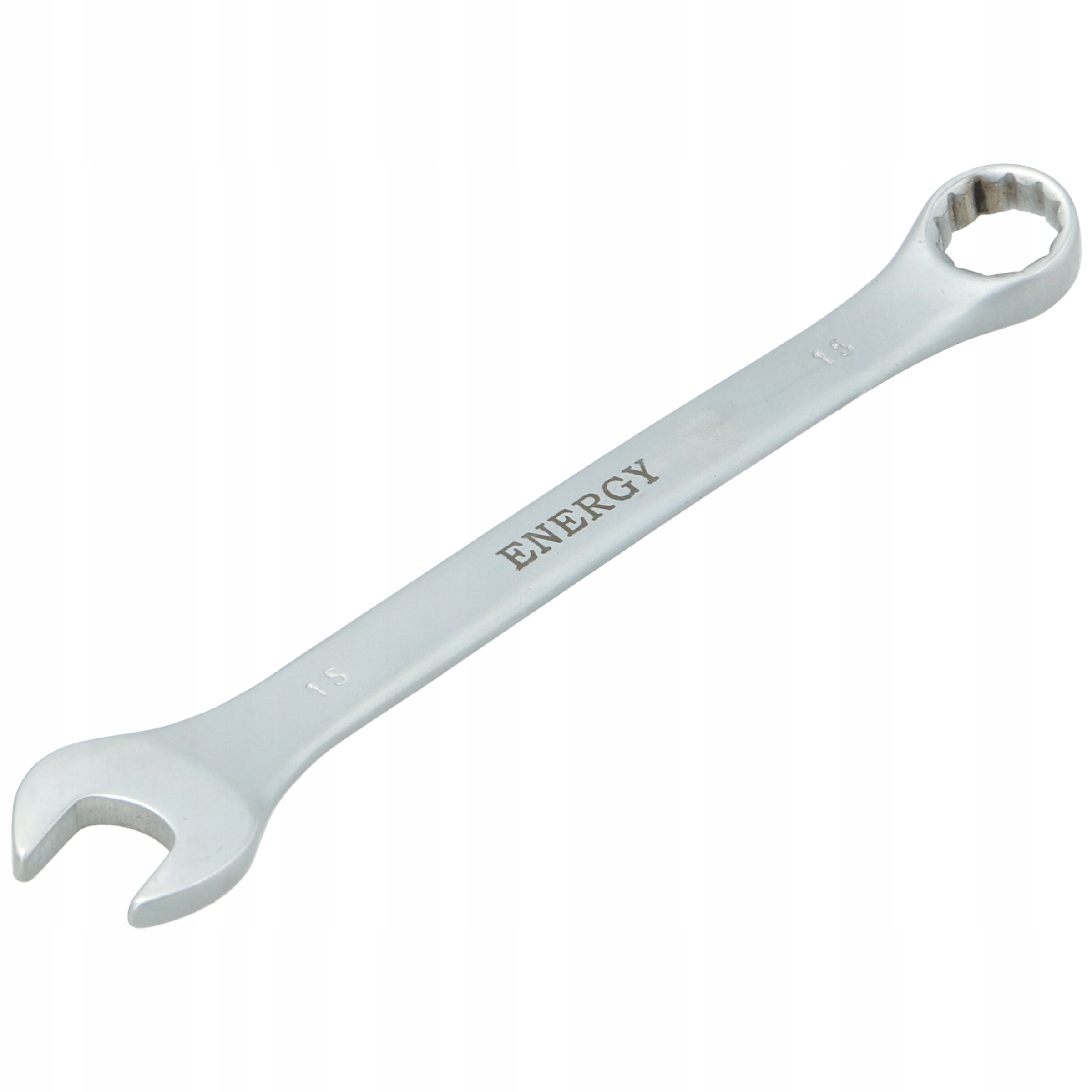 

Klucz Płasko-oczkowy 15 MM Satyna, Elipt