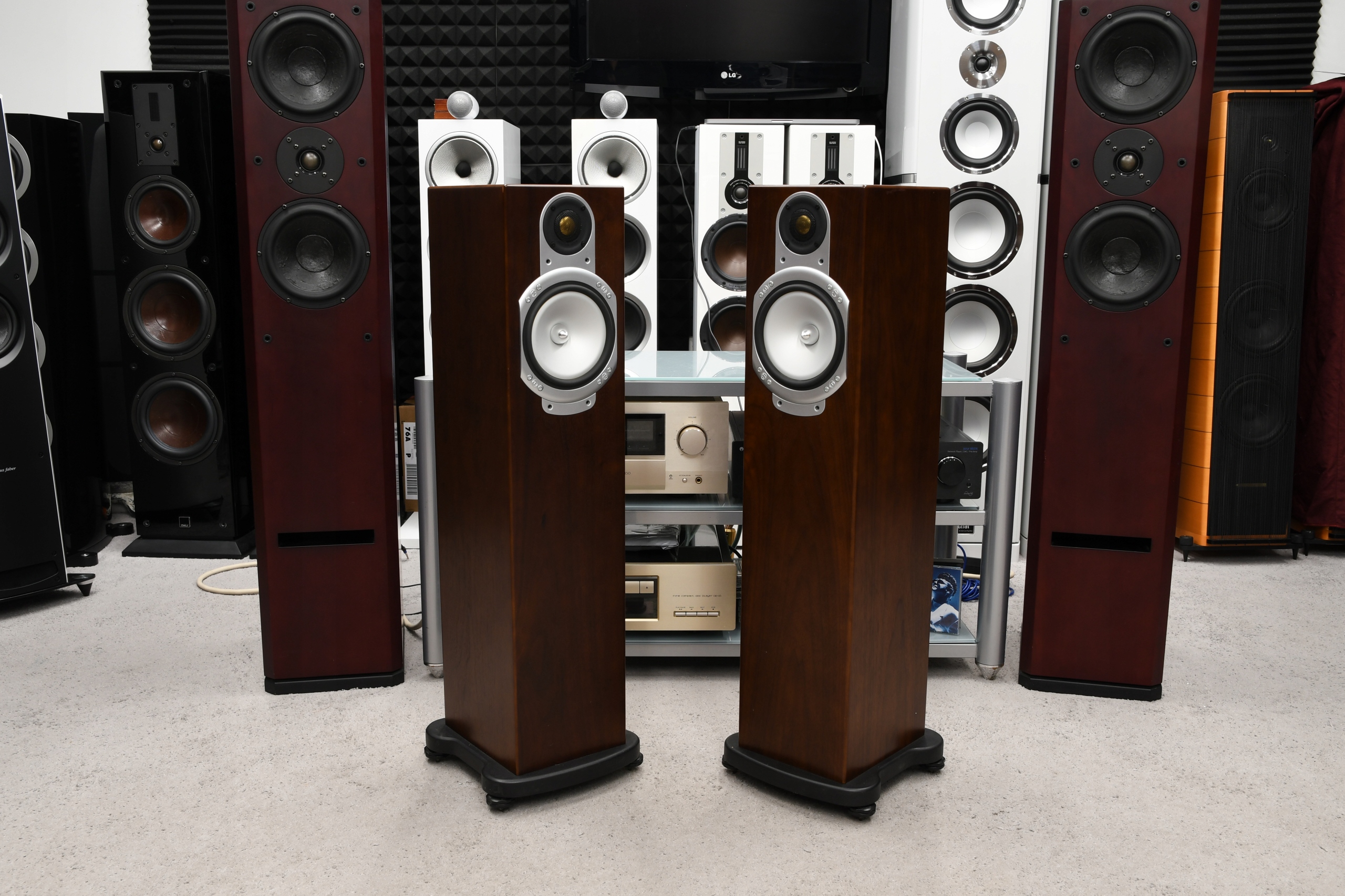 Świetne kolumny Głośnikowe podłogowe stereo Monitor Audio Silver RS5 ...