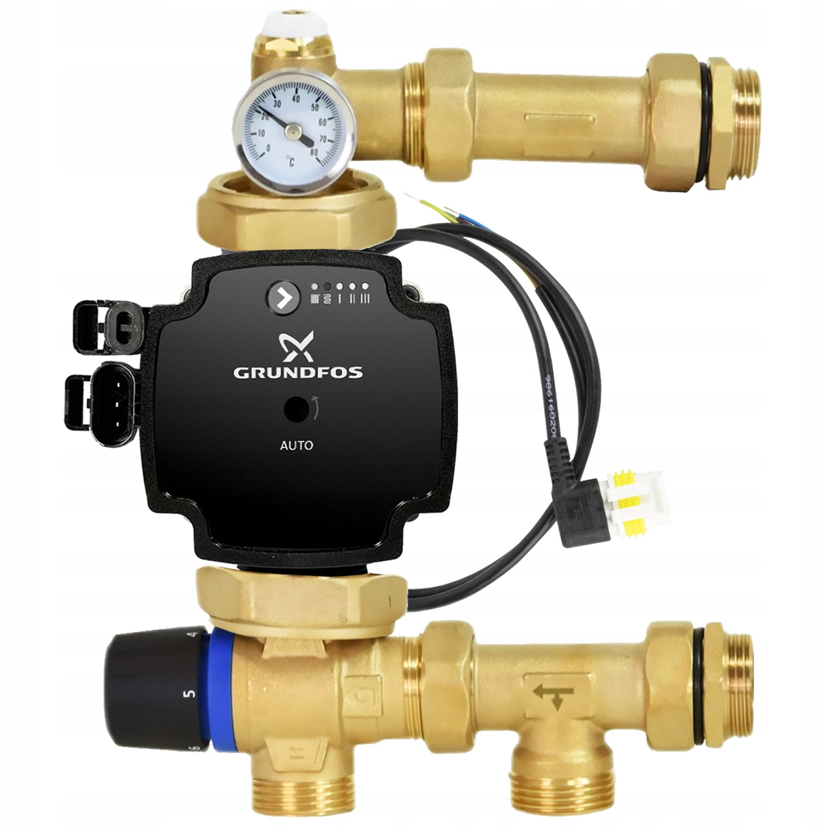 Miešacia Skupina Pre Rozdeľovač Podlahovky 2,5 m3/h Ibo Čerpadlo Grundfos
