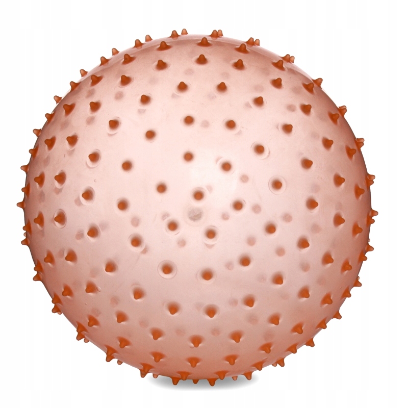 TRANSPARENTNA PIŁKA GUMOWA JEŻYK 23 CM KOLORY Marka Artyk