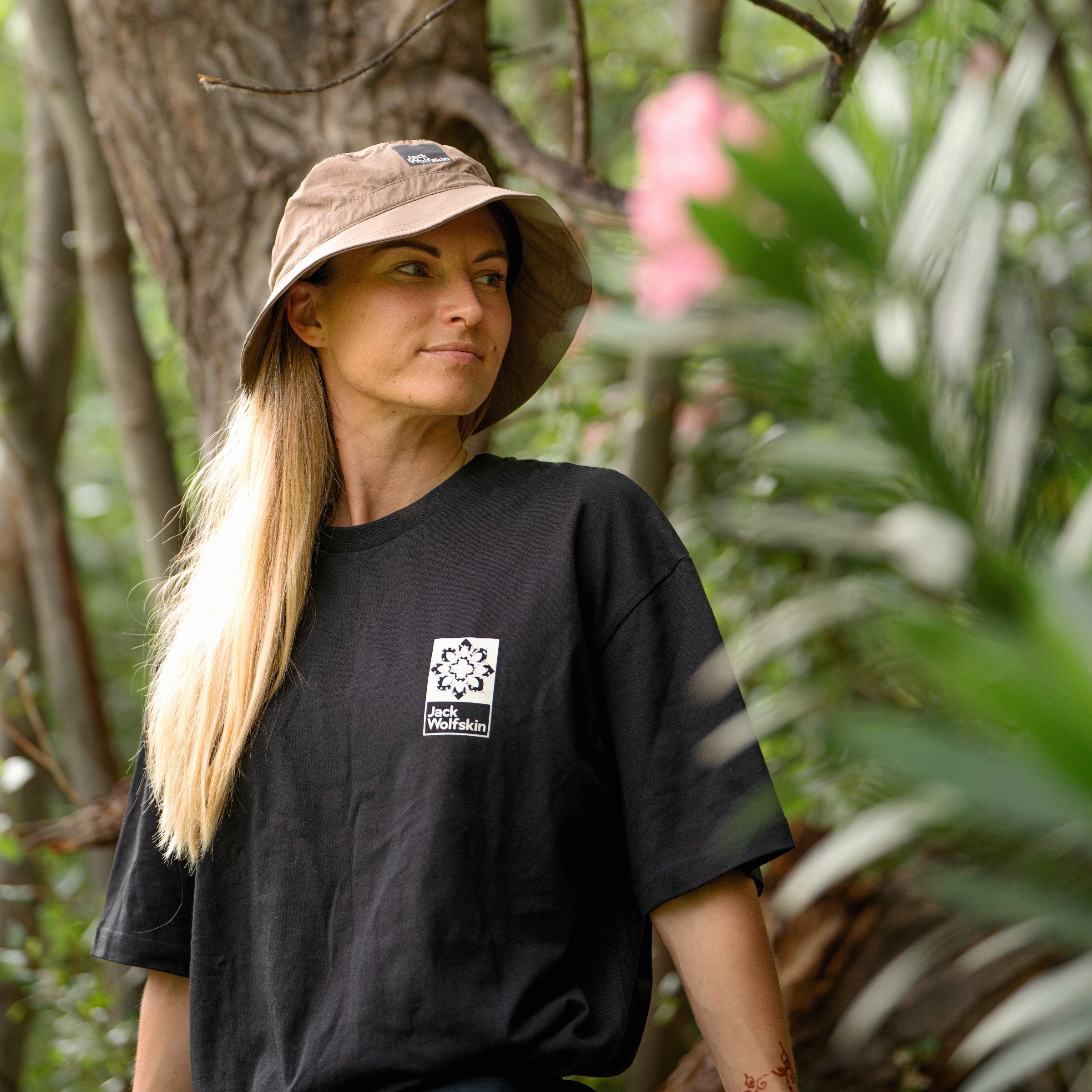 JACK WOLFSKIN Kapelusz KONSTABLER BUCKET HAT M Kolor brązowy