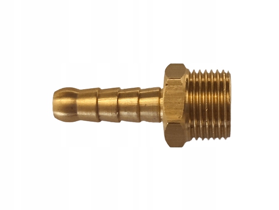 

Końcówka Do Węża Gz 3/8" Wąż 6mm Mosiądz DN10