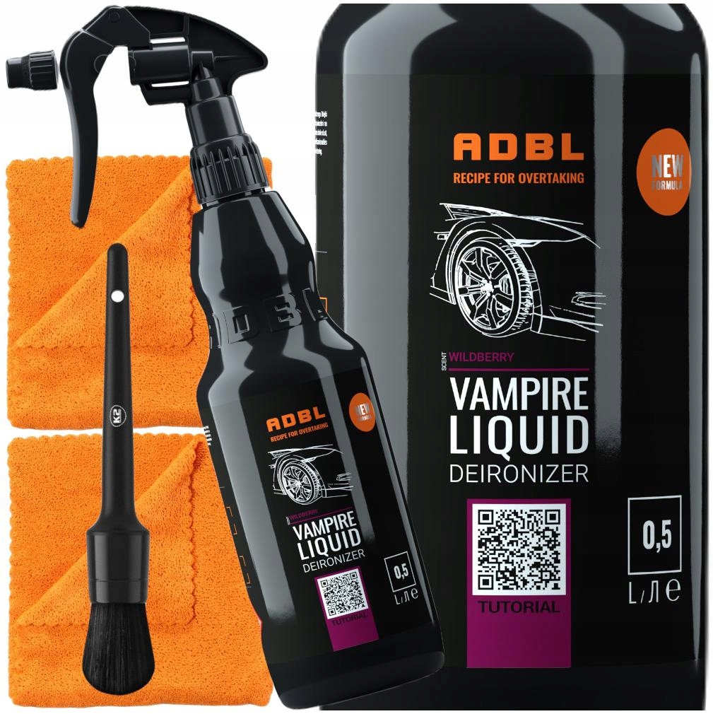 ADBL VAMPIRE LIQUID ZESTAW DO CZYSZCZENIA FELG