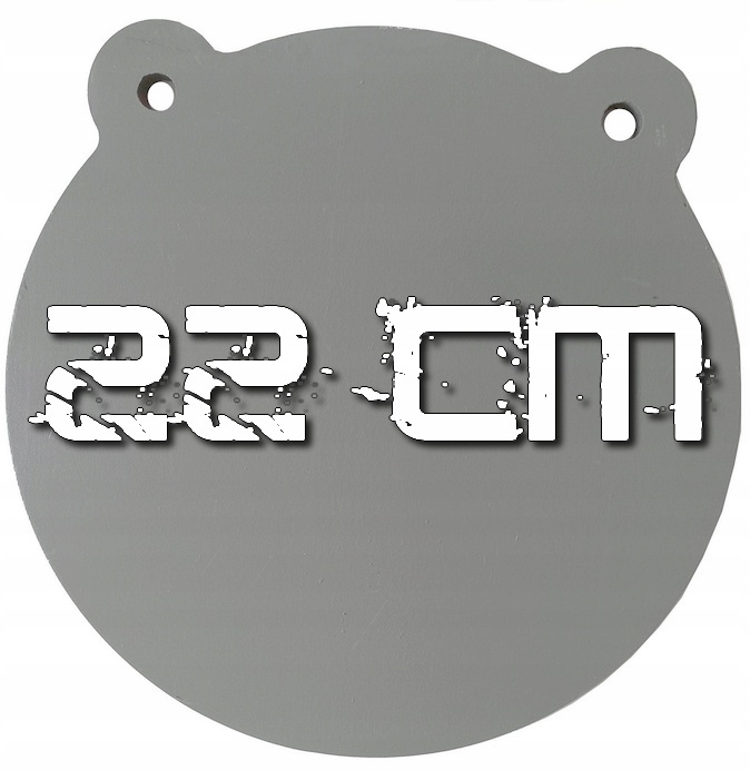 Metalowy cel, gong strzelecki Hardox 550, 10mm do AK47 7,62x39 22cm Ipsc