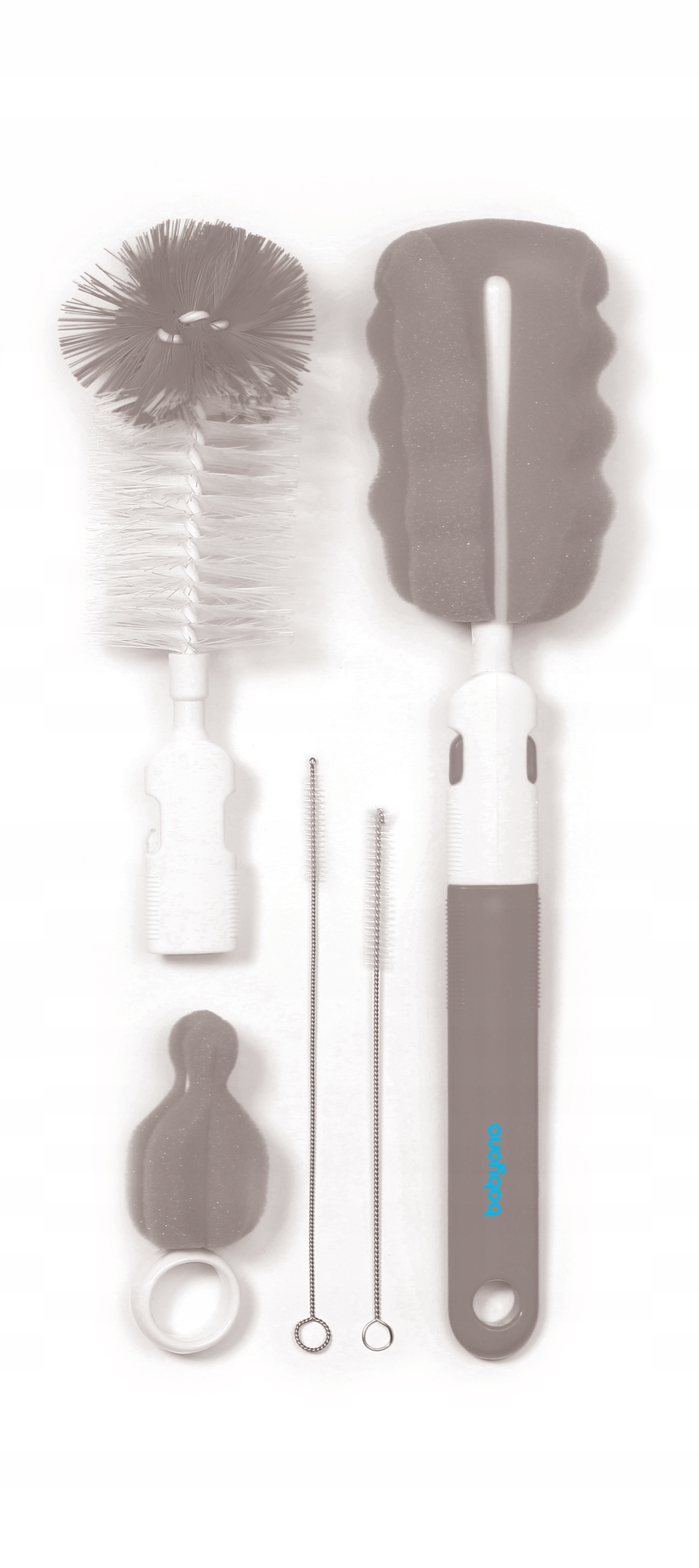 BABYONO ZESTAW SZCZOTEK DO BUTELEK I SMOCZKÓW 735/03