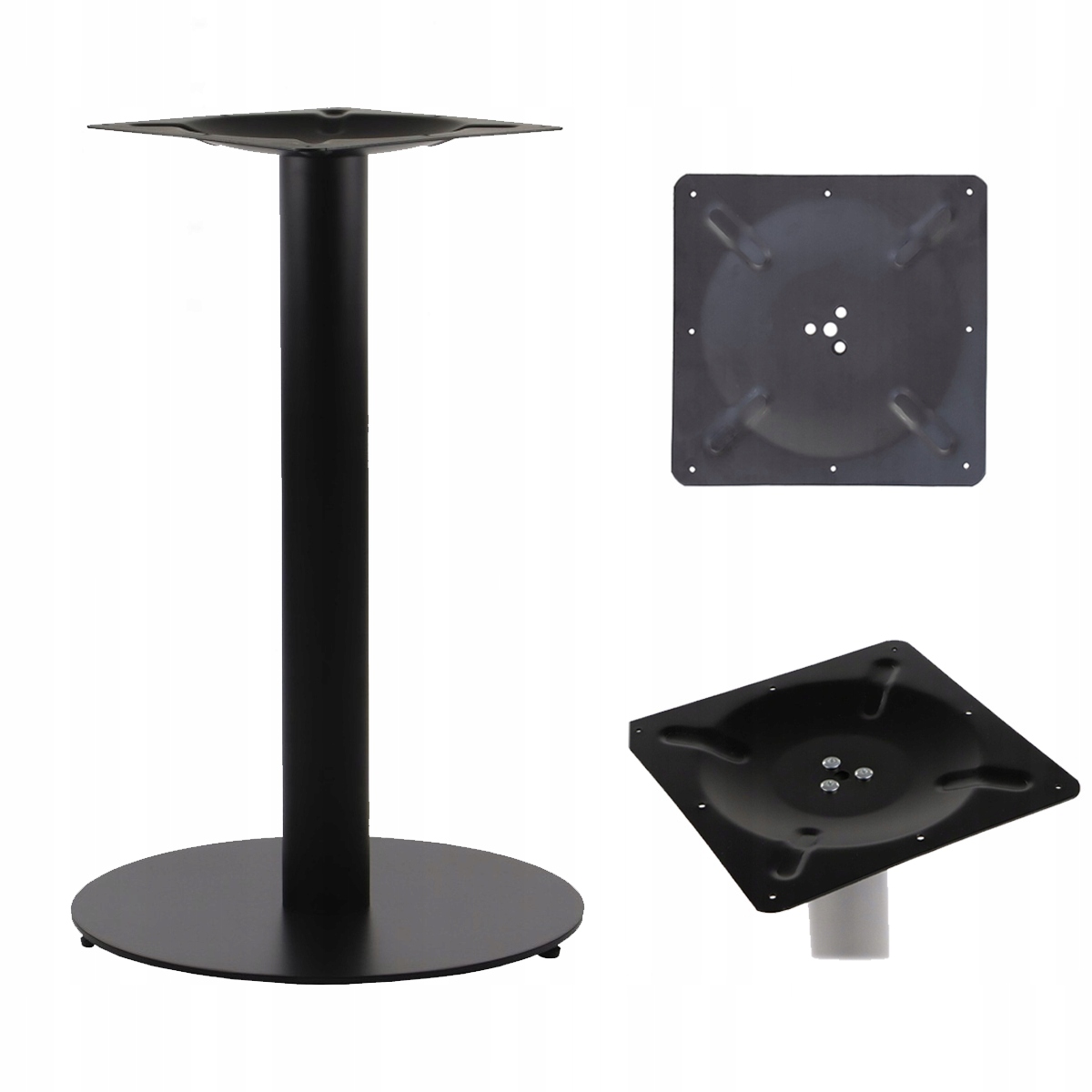 Černá Základna Stolu SH-5001-5/B 45 cm Šroubovací Základna