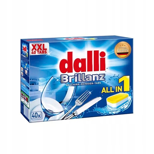 

Dalli Tabletki Do Zmywarki Brillanz XXL 40 Sztuk