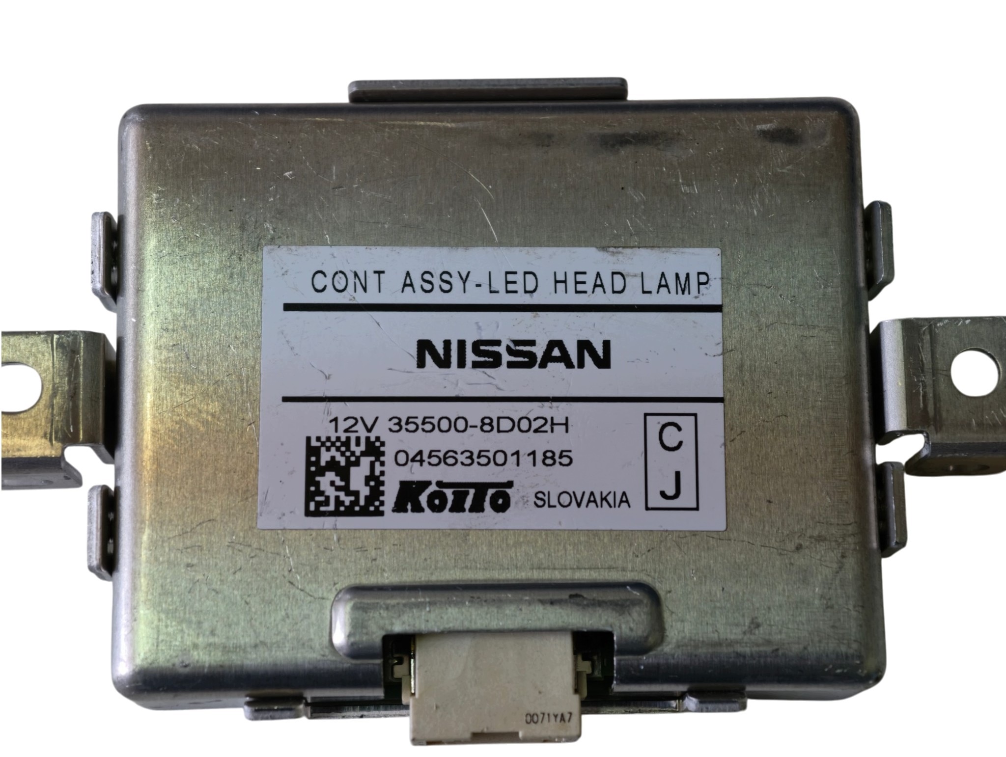 NISSAN QASHQAI III J12 module control unit lights LED original 35500-8D02H