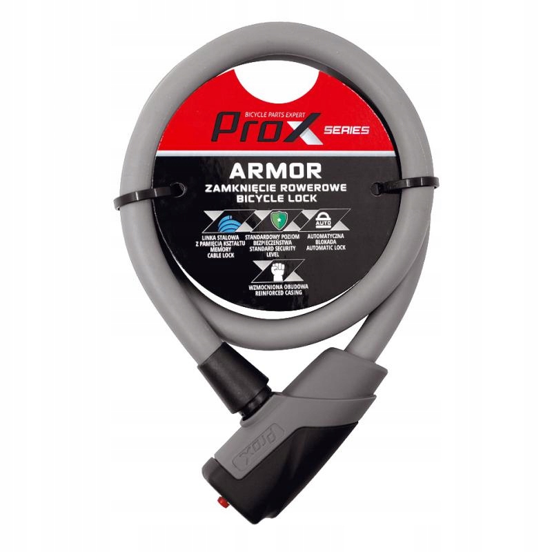 

Mocne Zamknięcie Rowerowe Prox Armor 750mm Kluczyk