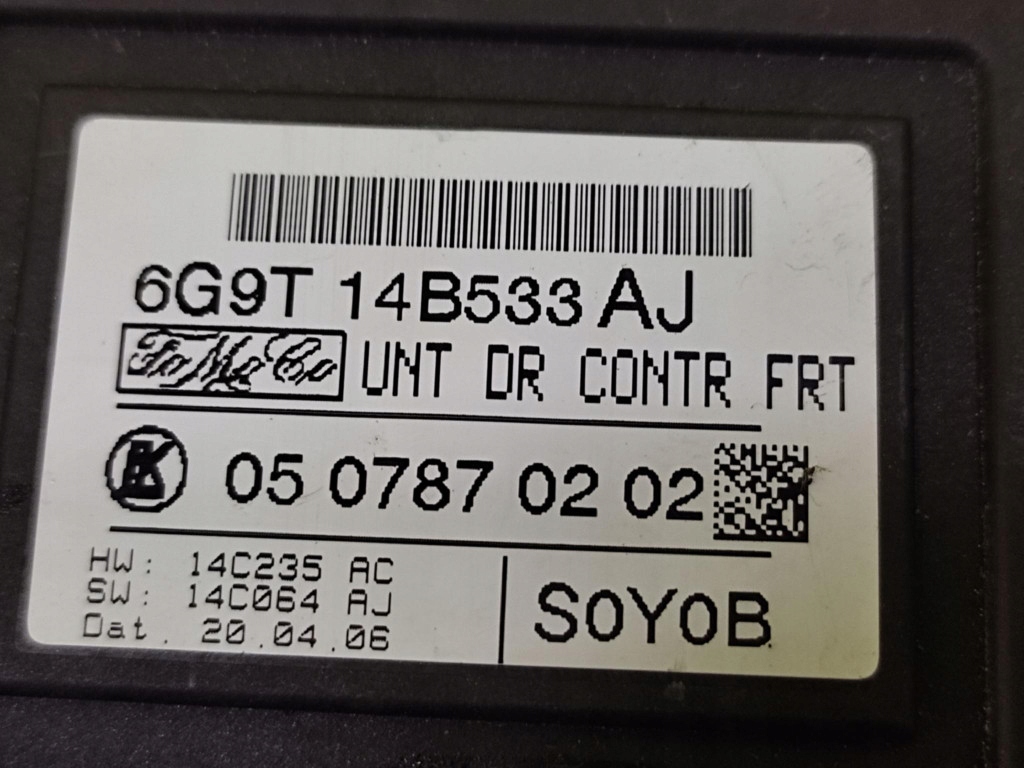 FORD GALAXY module door left front 6G9T14B533AJ