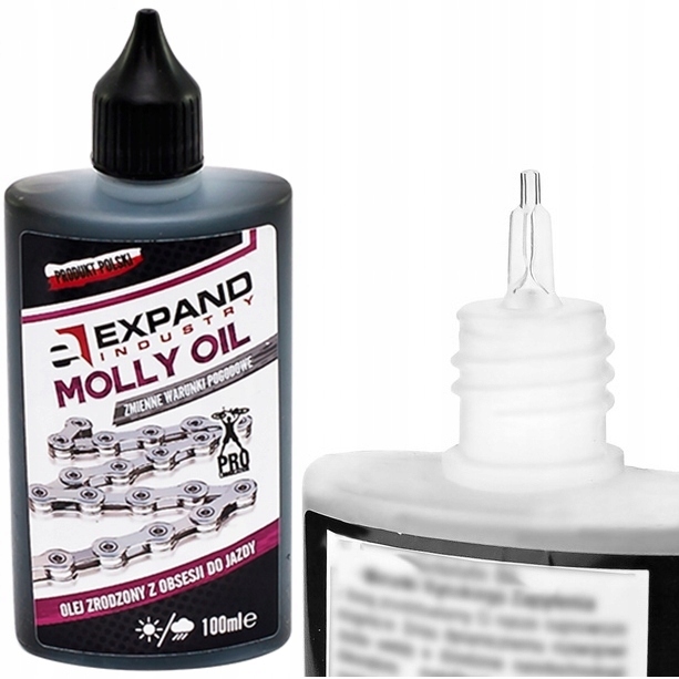 

Olej łańcucha Expand Molly 100ml uniwersalny smar