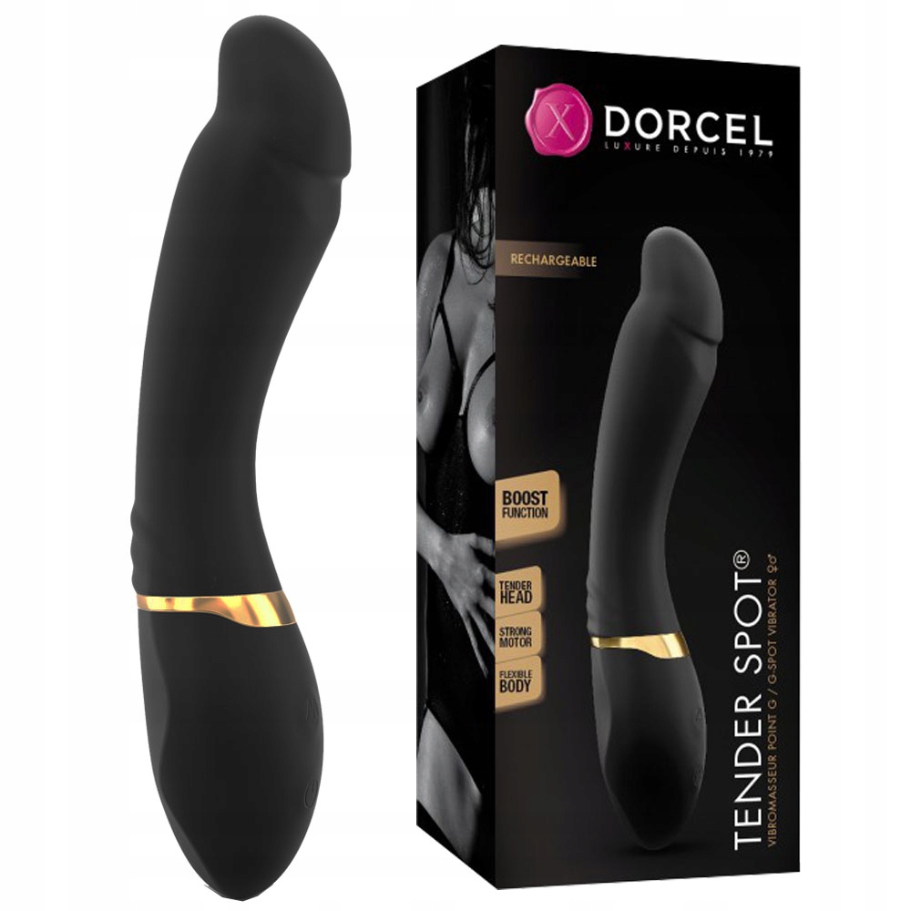 

Ekskluzywny Wibrator Dorcel Mocny Giętki Masażer
