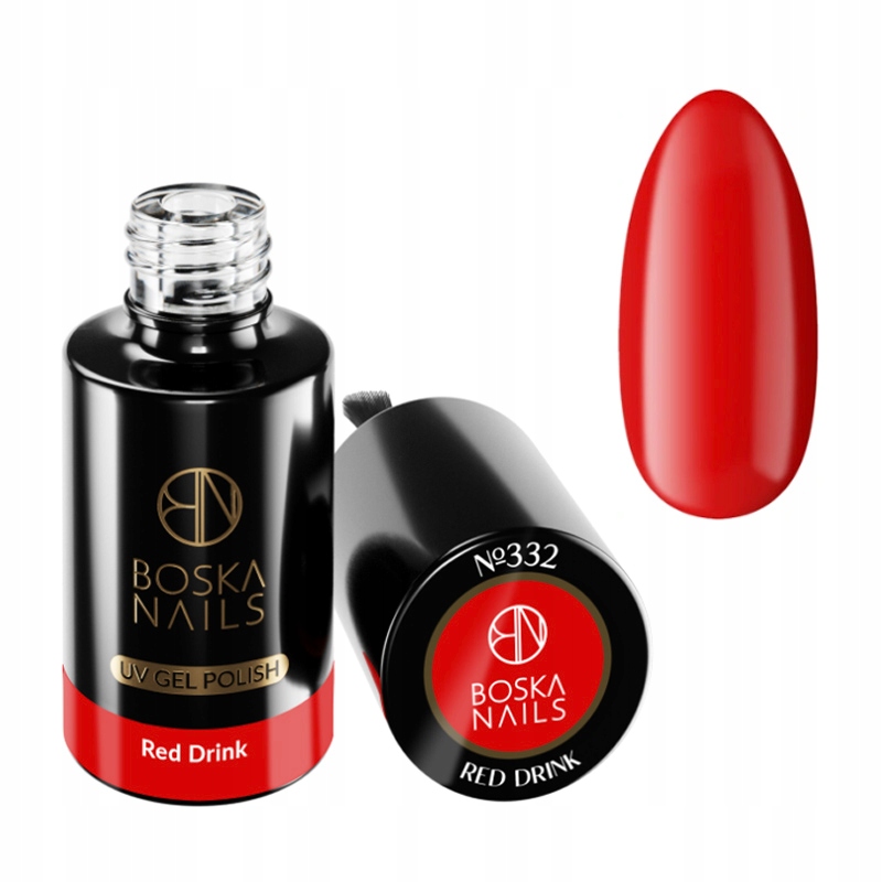 

Boska Nails Lakier hybrydowy 6ml Czerwony 332