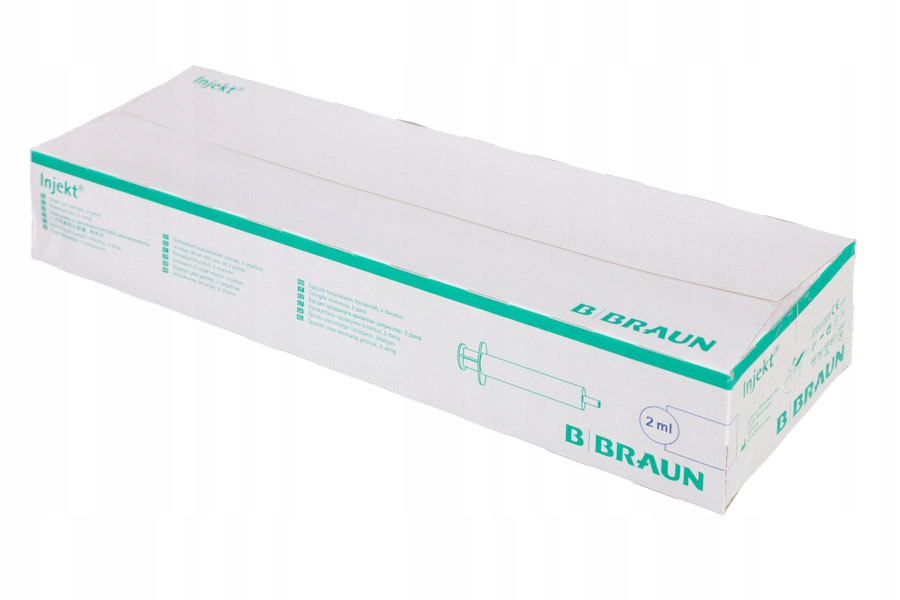 

Strzykawki 2 częściowe luer 2ml Injekt B.Braun