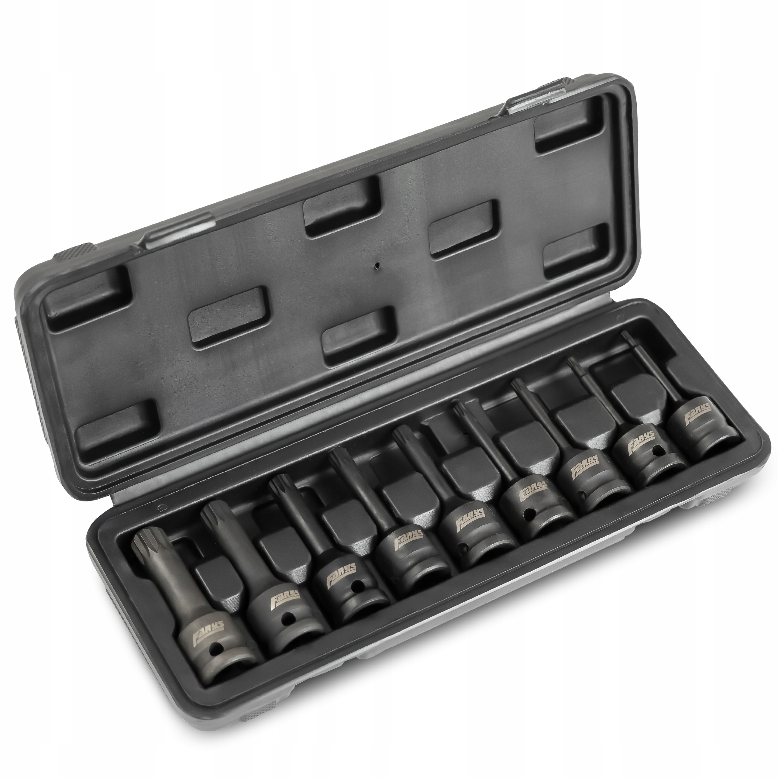 Set Nárazových Nástavců Spline 1/2 M4-M16 9 ks