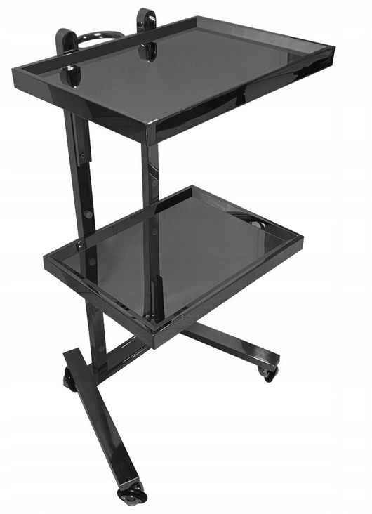 Pomocník Kadeřnický Vozík Kosmetický Stolek Do Obývacího Pokoje Premium Grafit