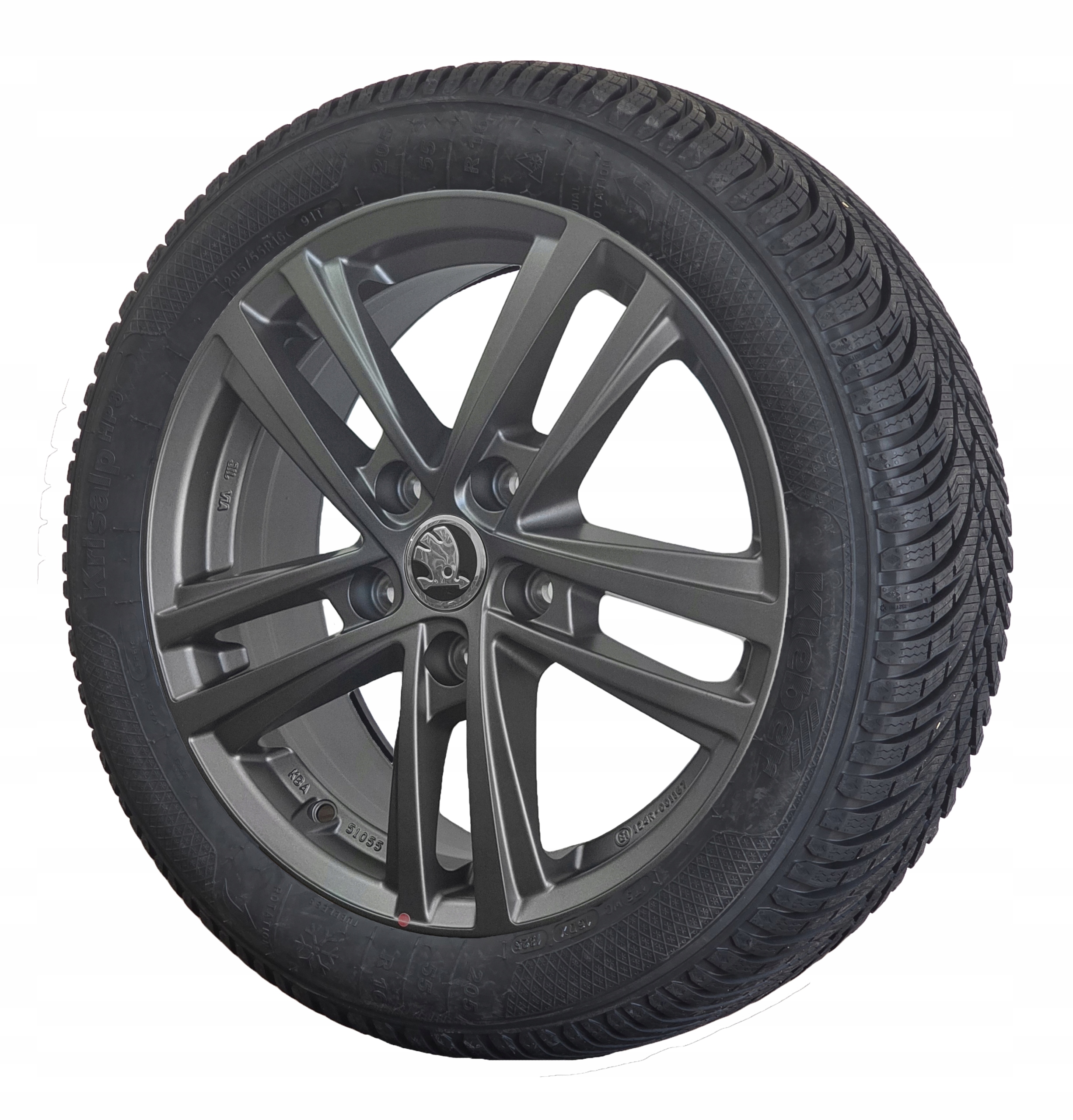 Nové Grafitové Kolesá Škoda Octavia 2 3 4 Kleber Krisalp HP3 16 Cali 2025 Rok