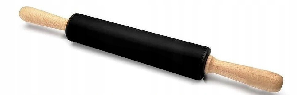 

Wałek Silikonowy Obrotowy Do Ciasta Czarny 39CM