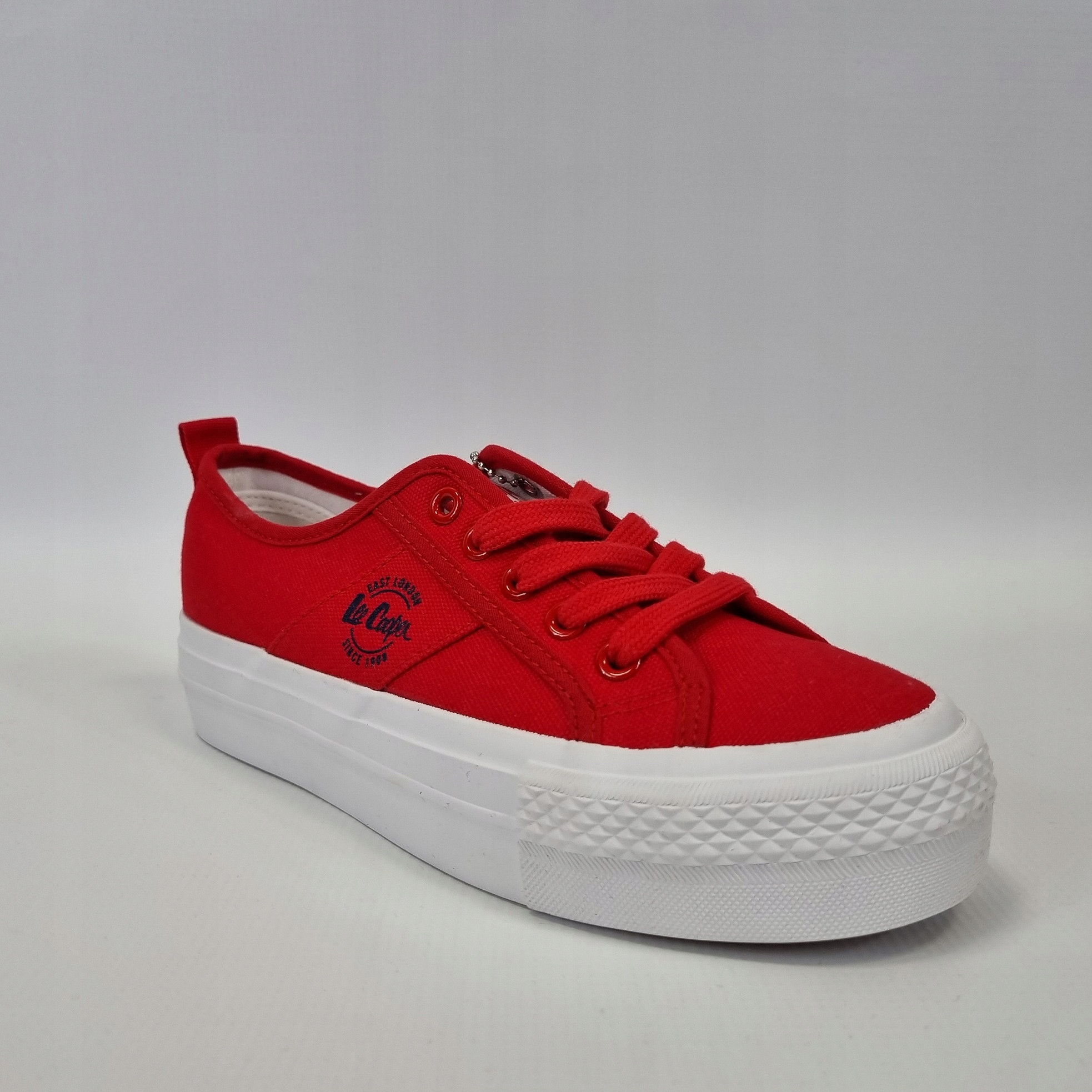 Tenisky pro mládež Lee Cooper červené LCW-22-31-0834L