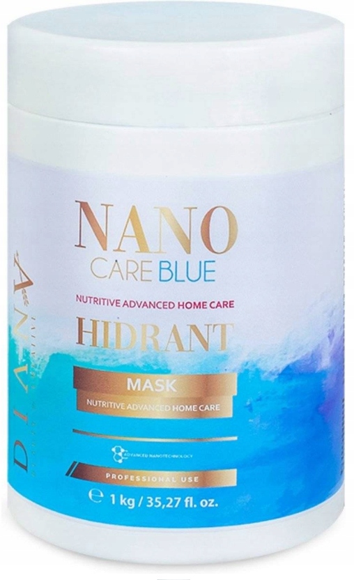 Diana Nano Care Blue Maska po nanoplastii s keratinem, hydratační, 1000 g