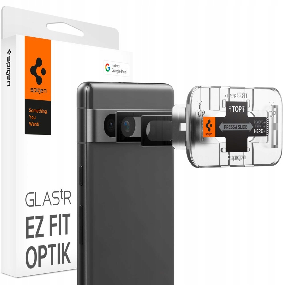 

Osłona Aparatu Spigen 2-PACK Google Pixel 7A Black