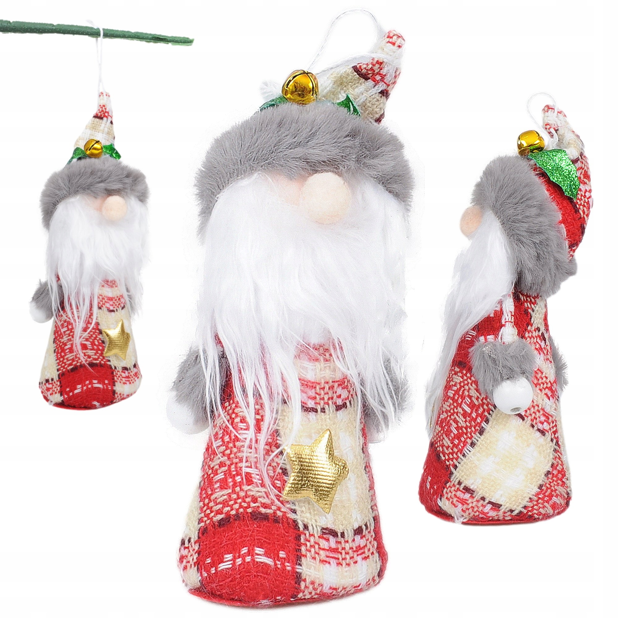 ZAWIESZKA FIGURKA NA ŚWIĘTA OZDOBA NA CHOINKE OKNO