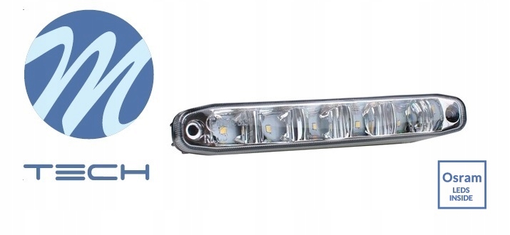 SWIATLA JAZDY DZIENNEJ OSRAM LED M TECH AUDI VW Trwalosc 20000 h