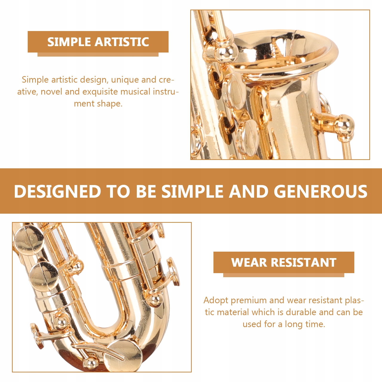 DOLL FURNITURE FIGURE Saxophone Trumpet Liczba elementów w zestawie 0 szt.