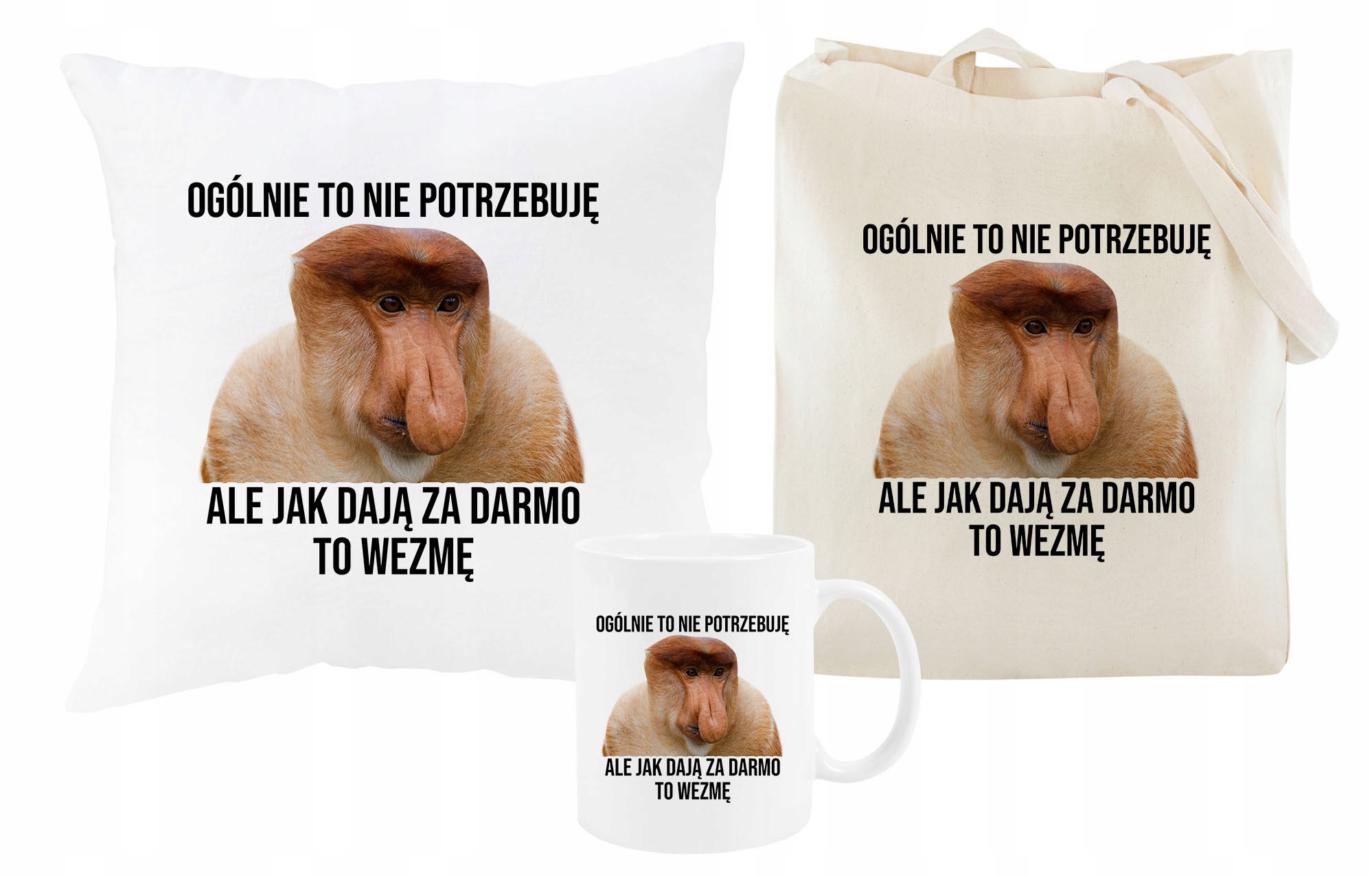 

Zestaw prezentowy Nosacz Janusz Kubek Torba