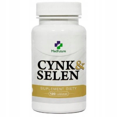 

Selen organiczny Cynk chelat 120 tab Odporność