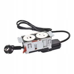 Nábytková zásuvka Disq'in 2P+Z/USB Legrand 654740