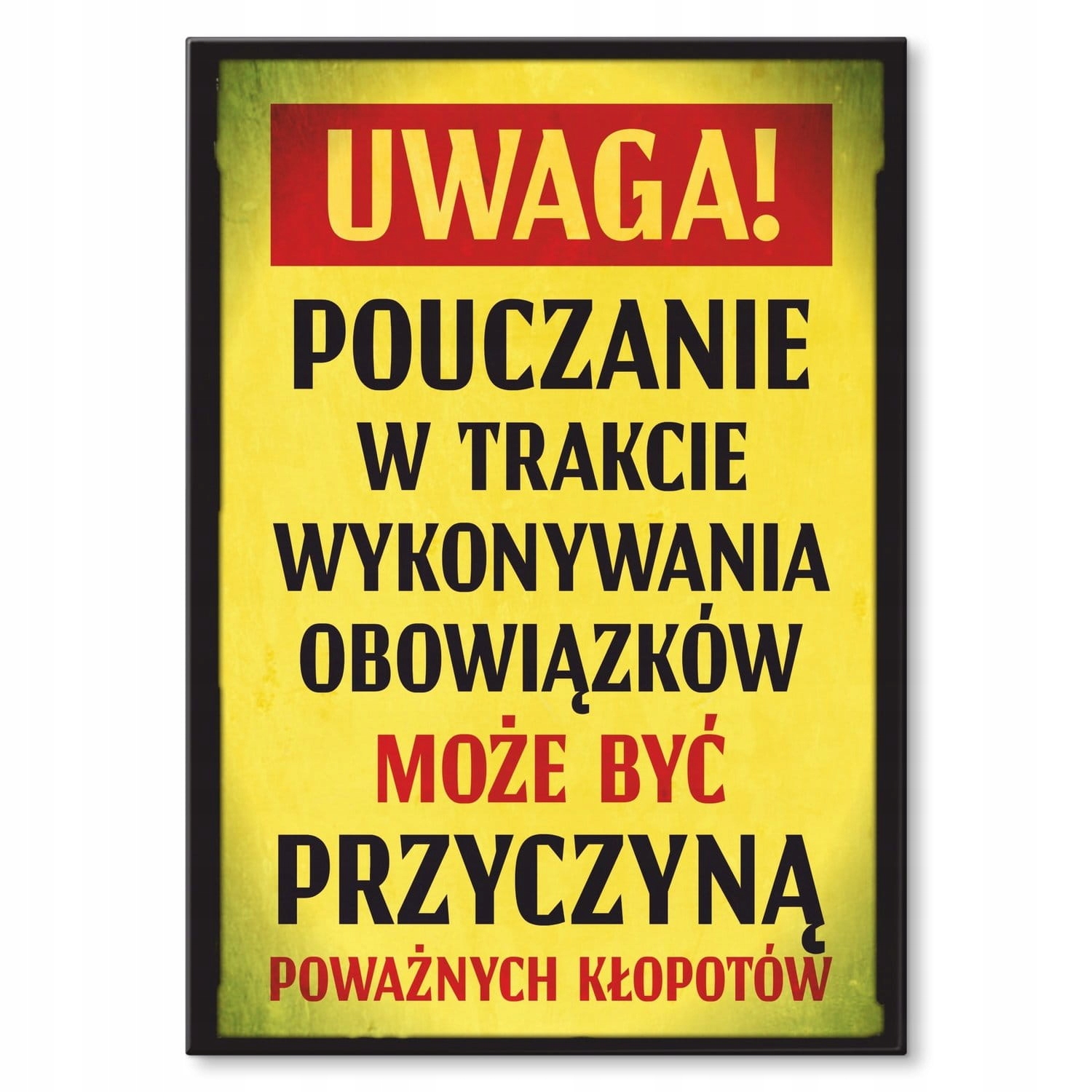

Metal Blacha Dekoracja Obraz Napis Ozdoba
