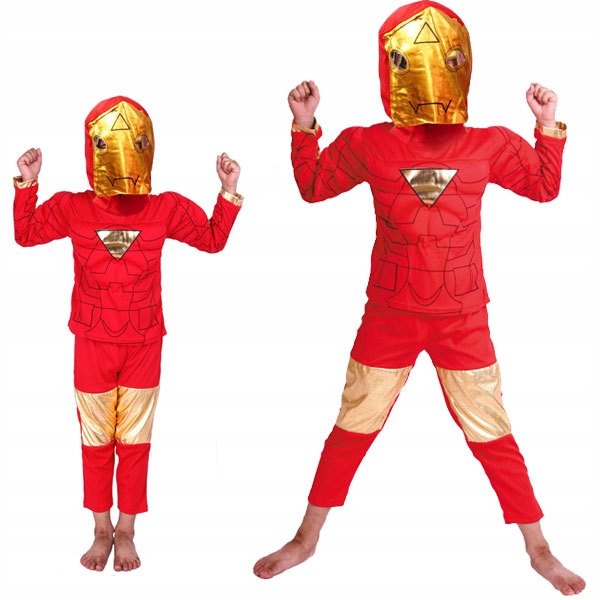 

Iron Man L Strój Przebranie Maska Kostium 122-134