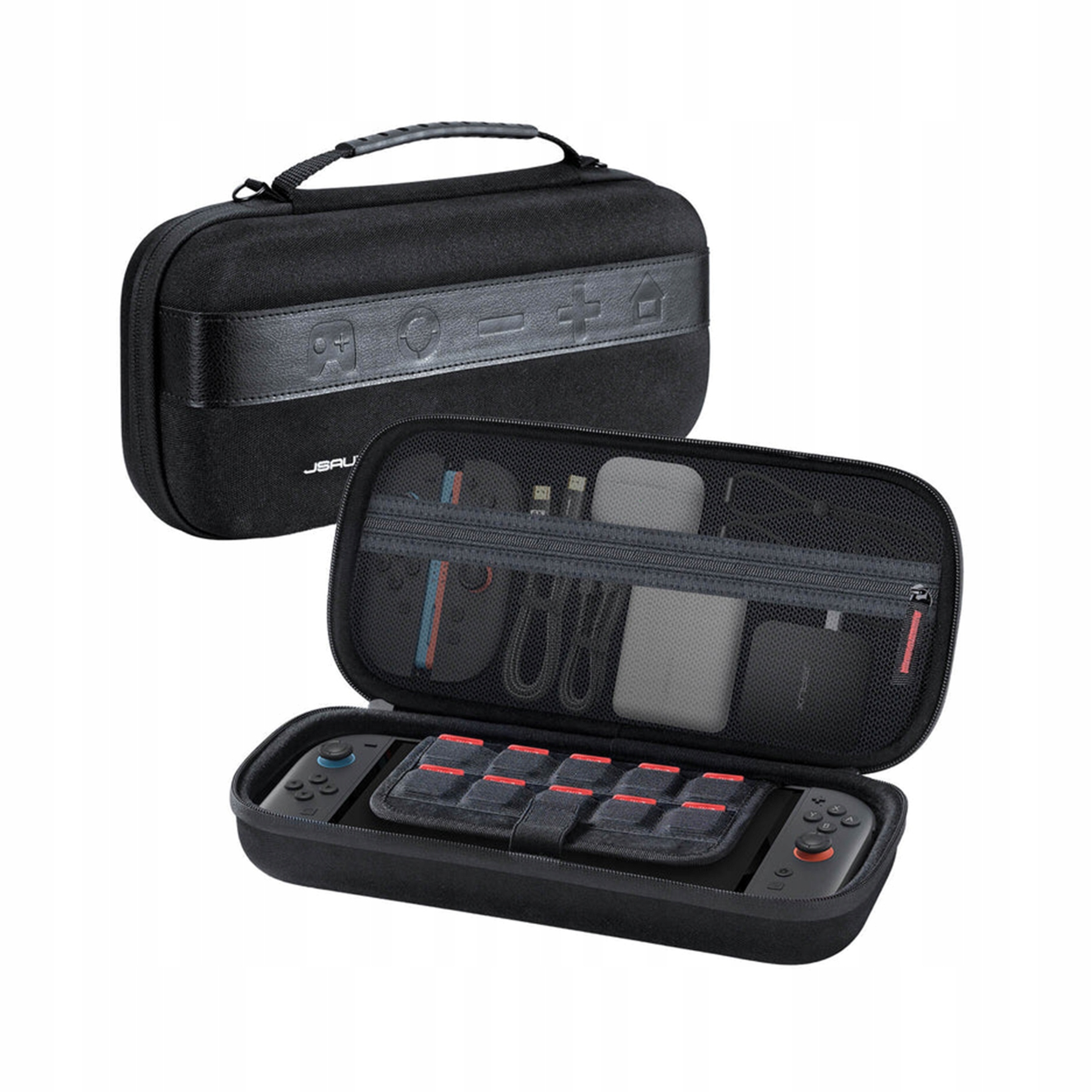 Przenośne Podróżne Etui Carry Case do konsoli Nintendo Switch 2 Czarne