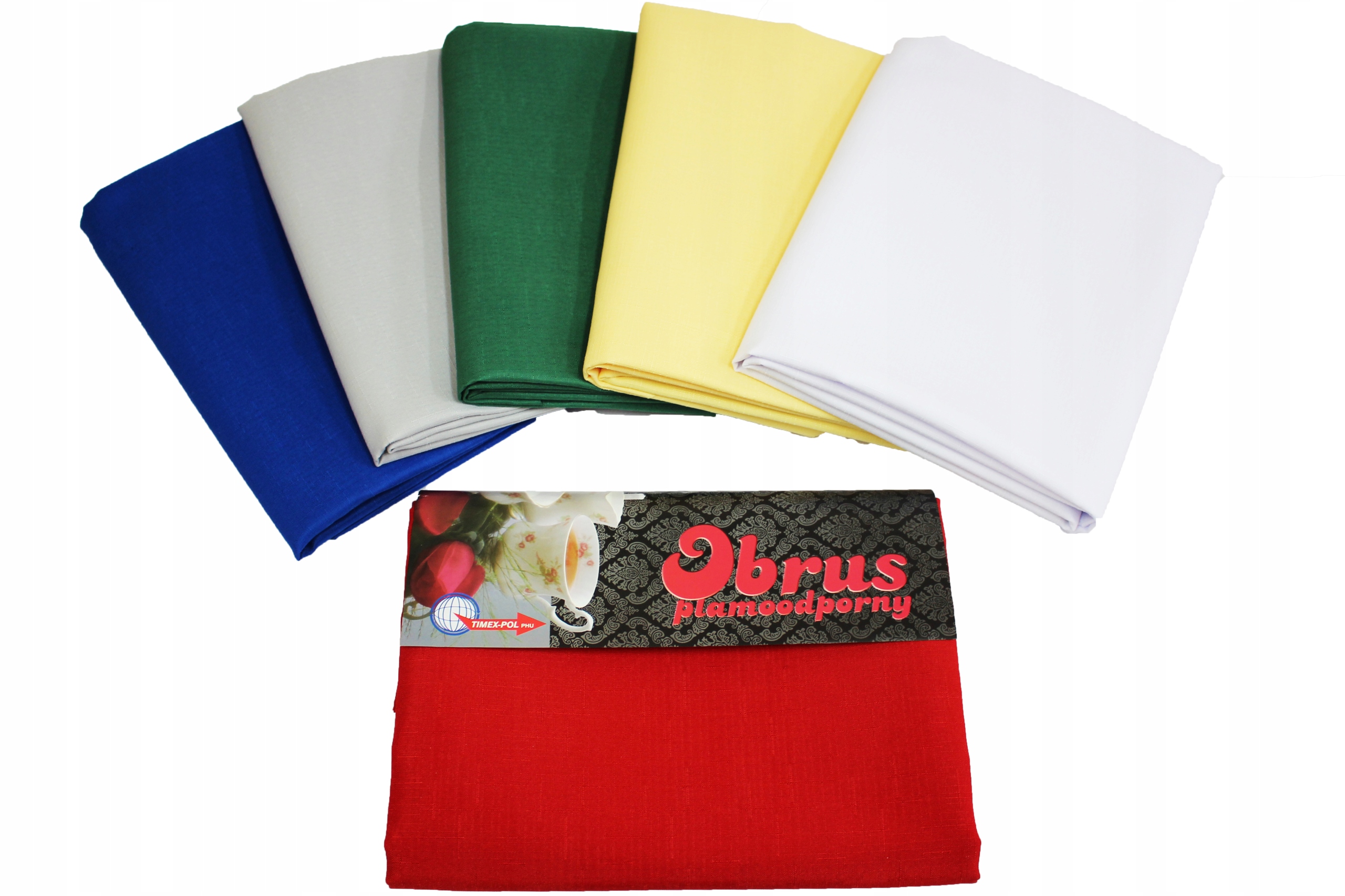 OBRUS PLAMOODPORNY OBSZYTY 100x180 PREMIUM POLSKI