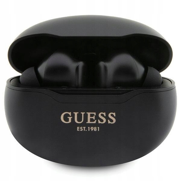 Guess słuchawki Bluetooth GUTWST50EKTWS stacja dokująca czarny/black Clas