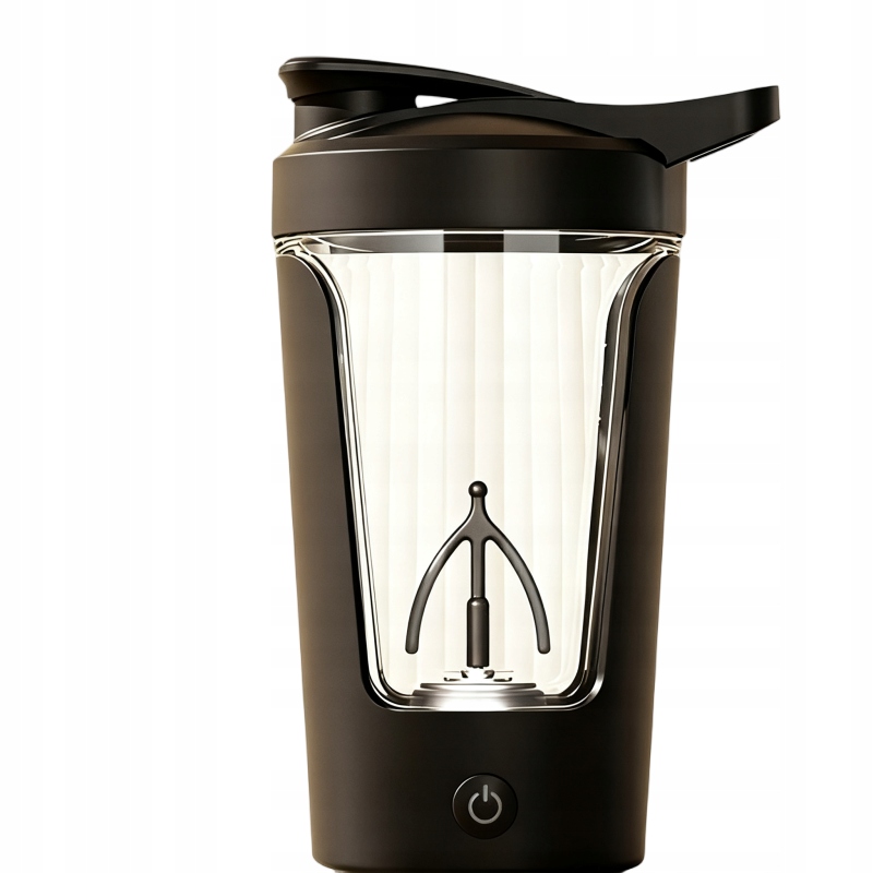 Szejker Elektryczny Doodżywek Białkowych Na Siłownię 450ML Shaker Przenośny