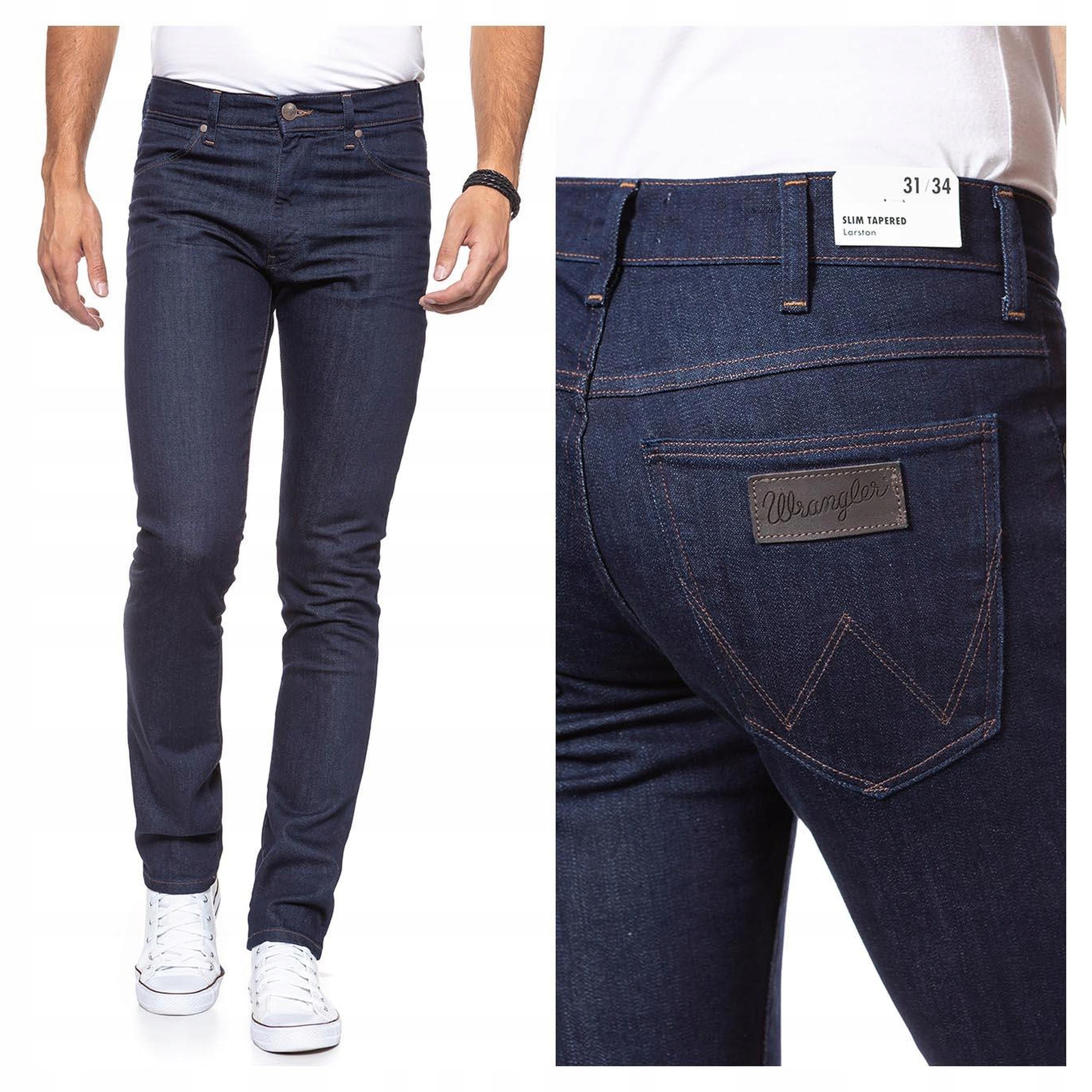 Pánské přiléhavé džínové kalhoty Wrangler Larston W27 L32