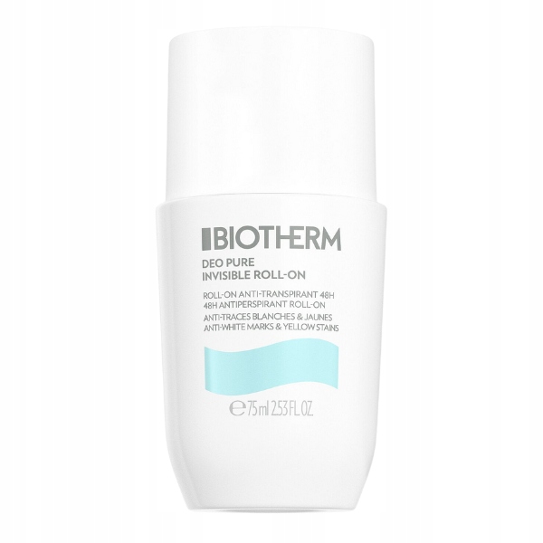 Biotherm kuličkový antiperspirant Deo Pure Invisible 75 ml