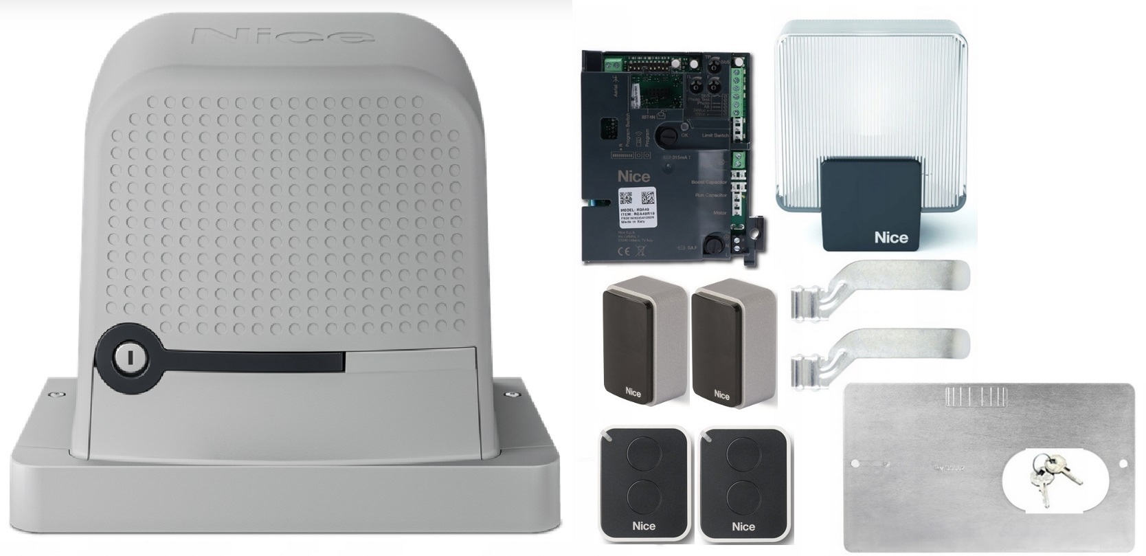 Napęd do bramy przesuwnej Nice ROBO 600