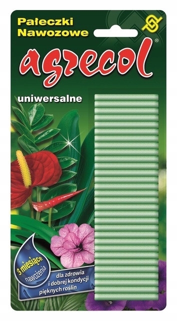 

Pałeczki nawozowe uniwersalne 30 szt. Agrecol