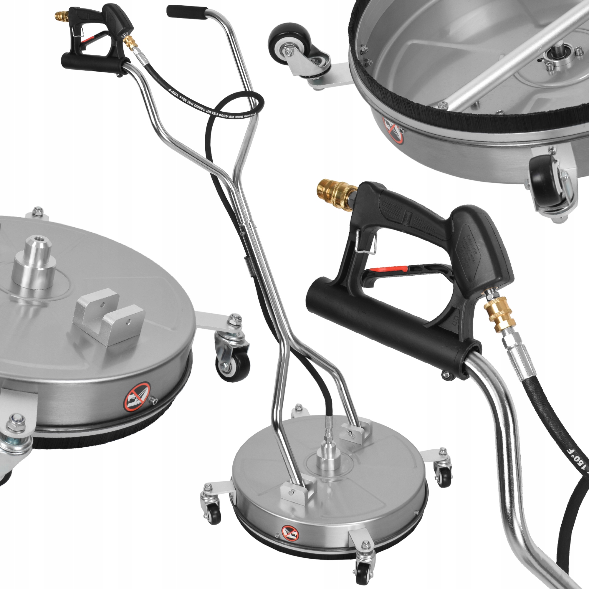Szczotka do kostki T-racer 24" 612mm Pistolet do Karcher Hd Hds Easy Lock