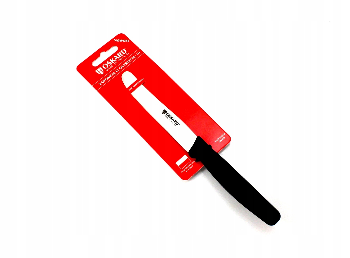 

Oskard nóż uniwersalny 11 cm czarny gładki