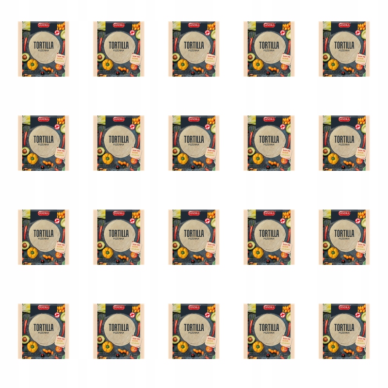 Pšeničná tortilla Sandra 25 cm (5 ks) 300 g X20