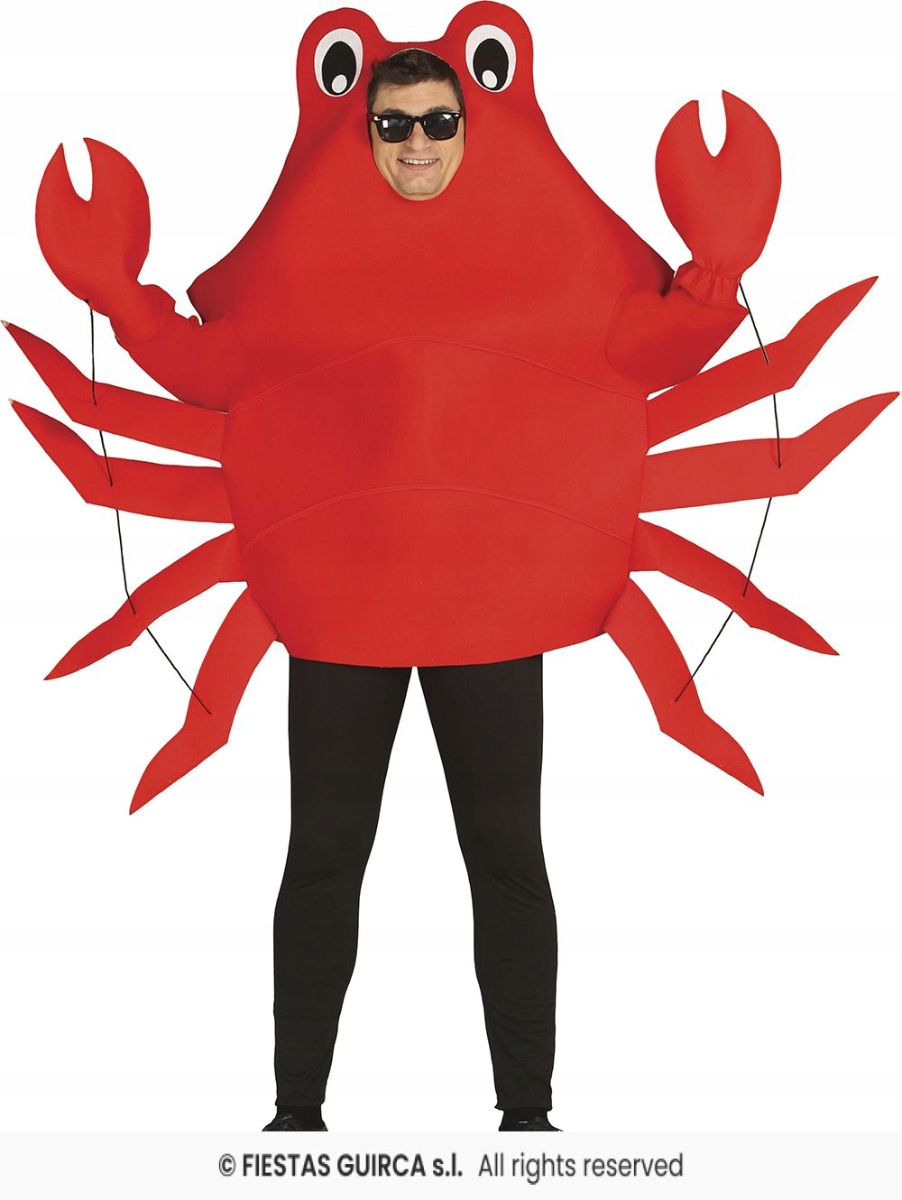 Kostým Krab Převlek Legrační Karneval Zvířata S