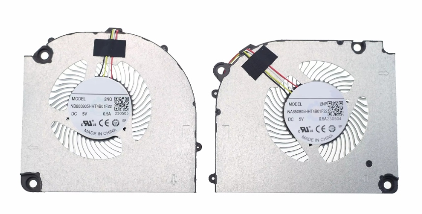Ventilátor Komplet Cpu Gpu Clevo NP70PNP NP70PKN NB800805HHT4B01F22 850805H